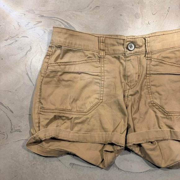 Unionbay cargo shorts  Size 3 y2k lowrise preppy micro - Picture 3 of 7